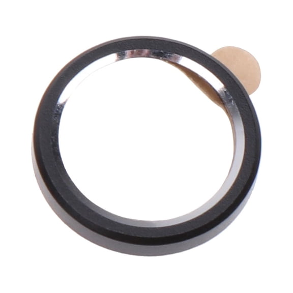 3pcs Metal Camera Lens Protector Metal Ring Case Phone Rear Back Lens Camera Mobile Lens Cover Guard Circle Compatible for iPhone (Black)