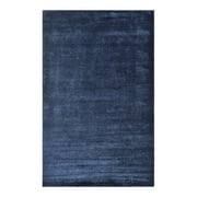 Chevelle Handmade Contemporary Blue Area Rug by Solo Rugs