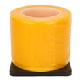 thumbnail image 2 of 1 rollo de 1200 unidades de película de barrera desechable de adsorción automática, impermeable, película protectora de PE para tatuajes, cinta de barrera con base amarilla, 2 of 14
