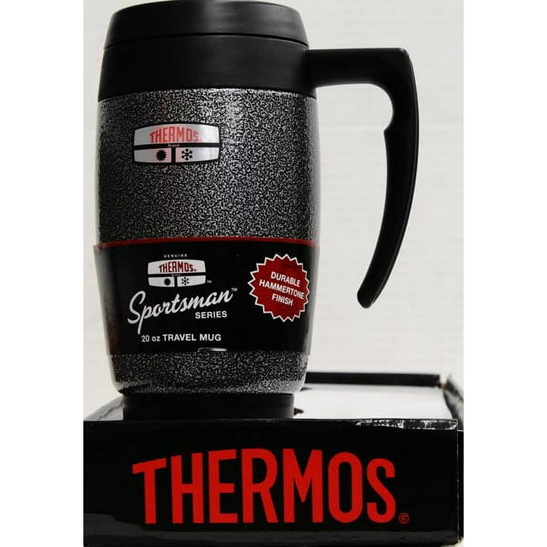 THERMOS 20-Ounce Travel Mug with Hammertone Finish