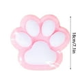 thumbnail image 3 of Cute Soft Pink Paw-Shaped Sponge for Bathing and Cleaning Gentle Exfoliating Body Scrubber for All Skin Types, 3 of 4