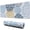 Blue Floral, variant on Long Mouse Pads for Desk,Blue Floral and Petal Pattern Desk Mats on Top Of Desks, Desk Mouse Pad Extra Large with 3mm Non-Slip Base and Stitched Edge for Gaming,Office,Work,Home 31.5"x11.8"