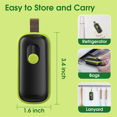 thumbnail image 4 of 2X Bag Sealer Mini, 2 in 1 Bag Sealer Heat Sealer with Cutter, Portable Handheld Bag Resealer Machine, 4 of 5