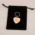 thumbnail image 3 of Anavia Stainless Steel Metal Heart Name - State Birthday Holiday Christmas Engraved Dog Cat ID Tag, Rose Gold, 3 of 10