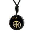 thumbnail image 4 of Cho Colgante Colgante con Cuerda Adorno Exquisito Hombres Mujeres Pulsera Pendiente Hacer Colgante Colgante Encanto para Halloween Negro Yinane COLLAR COLGANTE, 4 of 8