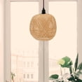 thumbnail image 1 of BRIGHTFUFU 1Pcs Bamboo Pendant Lamp Shade Hand Made for Rustic Home Lighting, 1 of 5