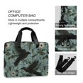 thumbnail image 4 of FORMRS 16" Laptop Bag Carrying Sleeve Case with Handle Travel Shoulder Briefcase, Mystic Crows Pattern, 4 of 8
