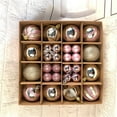 thumbnail image 1 of Fiudx Juego de Adornos Navideños, Bolas Decorativas Irrompibles, Diseño de Plástico Ligero, Perfecto para Árboles, Coronas y Guirnaldas, Bodas y Fiestas Navideñas, 44 Piezas, 24 X 24 X 6 Cm, 1 of 2