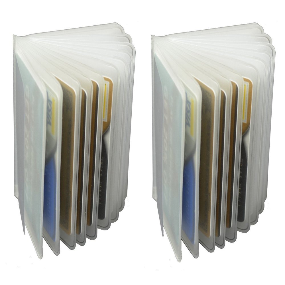Marshal Wallet Plastic Wallet Insert Made in USA 12 Pages Picture