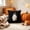 A, variant on Moon Phase Star Throw Pillow Cover, Black Flannel Celestial Lunar Cycle Cushion Case, Gothic Witchy Halloween Home Decorative Pillowcase， 45x45cm