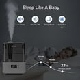 thumbnail image 3 of Levoit Humidifier for Bedroom, Cool Mist Humidifiers for Plants, 6L Top Fill Air Humidifier for Large Room, Essential Oil Tray, Smart Control, Work with Alexa, Auto Mode, Night Light, 3 of 8