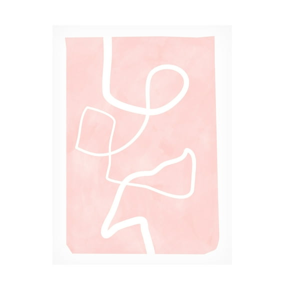 Trademark Fine Art Elena Ristova Pink36 Canvas Wall Art
