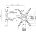 thumbnail image 2 of Impact Mounts Extra Long Arm Full Motion Mount for Tv Screen Sizes 19-55" Great for Corners, 2 of 3