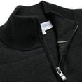 thumbnail image 2 of Men's Charles Tyrwhitt  Charcoal New York Jets Merino Full-Zip Jacket, 2 of 4