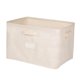 thumbnail image 4 of Contenedores de almacenamiento plegables Organizador con asa Manta plegable Bolsa de almacenamiento Cajas de almacenamiento de tela para organizar Sin Baoblaze  organizador de almacenamiento de armario, 4 of 8