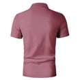 thumbnail image 5 of Zylanna Men's Polo Shirts, Short Sleeve Quick-Dry Moisture Wicking Casual Performance Tops for Golf Wine, 5 of 7