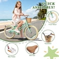 thumbnail image 5 of XJD 20 Inch Kids Bike for 6-12 Years Old Toddlers and Kids, Kid's Bicycle with Basket, Kid's Bike with Kickstand & Adjustable Seat Handlebar Height, 5 of 11