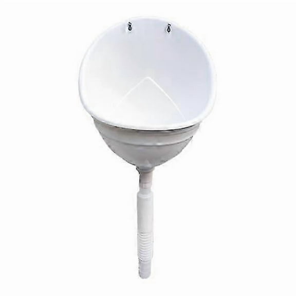 Waterless Wall-Mounted Urinal Anti-Odor Drain Design High-Efficiency Urine Diverter Easy Installation Kids Bathroom Toilet Urinal70cmwhite