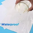 thumbnail image 3 of 50 Sheets Printable Vinyl Sticker Paper Self-Adhesive Waterproof White Printing Paper Sheet, for Inkjet Printer, 3 of 6