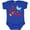 Royal Blue, variant on Inktastic I Love My Granny to the Moon and Back Boys or Girls Baby Bodysuit