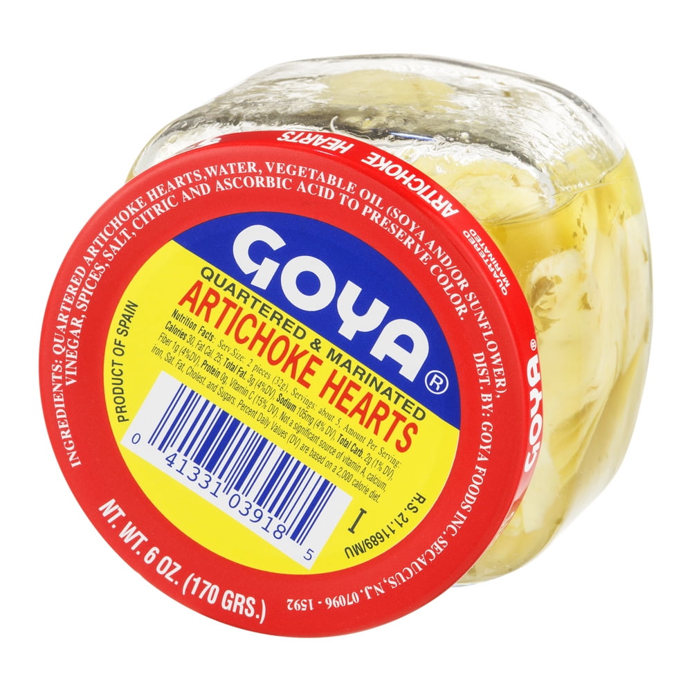 (5 pack) Goya Artichoke Hearts, 6 oz