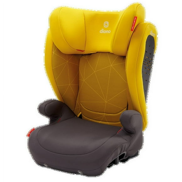 Diono Monterey 4DXT Latch 2-in-1 Expandable Booster Car Seat, Yellow Sulphur