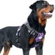 thumbnail image 2 of Auroth Arnés táctico para perros con correa negra resistente de 6 pies para perros de razas grandes, chaleco reflectante de entrenamiento para perros sin tirones, color morado L, 2 of 4
