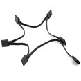 thumbnail image 2 of E-outstanding Large IDE 4P a 5 SATA 15 Pin Power Splitter Line Línea d, 2 of 2