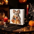 thumbnail image 6 of Halloween Ghost Wooden Tissue Holder, Style A, Cute Festive Tabletop Dispenser and Restaurant Decor, 6 of 7