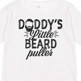 thumbnail image 4 of Inktastic Daddys Little Beard Puller Boys or Girls Long Sleeve Toddler T-Shirt, 4 of 5