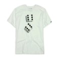 thumbnail image 1 of Vans - Camiseta gráfica para hombre Throwing Sixes Dice, color blanco, talla mediana Vans Camiseta gráfica, 1 of 1
