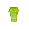 thumbnail image 1 of Mini Recycling Bin Desk Organizer with Lid, 5 inches Tall, Can (Green), 1 of 2