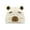 White, variant on Hat Ear Warm Cap for Men Fall Winter Fuzzy Wool Cap with Earflap Thickened Headgear for Student and Couple White
