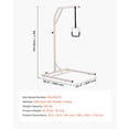 thumbnail image 3 of KFFKFF Height-Adjustable Trapeze Bar for Bed Mobility, Freestanding Design with Wheels, 300 lbs Capacity Pull-Up Assist for Elderly and Disabled, Suitable for Home, Nursing, and Hospital Care, 3 of 9