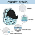 thumbnail image 4 of Panda Print Backpack - Waterproof School Bag for Teens & Adults, Durable College Laptop Backpack with Padded Straps & Spacious Compartments, 4 of 6