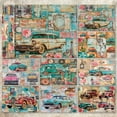 thumbnail image 3 of SunWMart Scrapbook Paper Pack A5 Size 16 Sheets Craft Paper Single Sided Rustic Origami Paper for DIY Card Making Art Journaling Supplies, 3 of 4