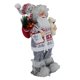 thumbnail image 2 of Plush Standing Santa Claus Christmas Decorative Supplies Christmas Scene Decorative Doll ornaments, 2 of 5