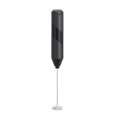 thumbnail image 1 of (Negro) Espumador de leche eléctrico, mini batidor con motor de 14000 RPM, mezclador de bebidas con batidor de acero inoxidable, alimentado por 2 pilas AA, para café, latte, capuchino, chocolate calie, 1 of 5