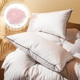 thumbnail image 5 of OULII Pink Tube Pillow Insert Replacement Soft Comfortable Pillow Stuffing for Home Use, 5 of 8