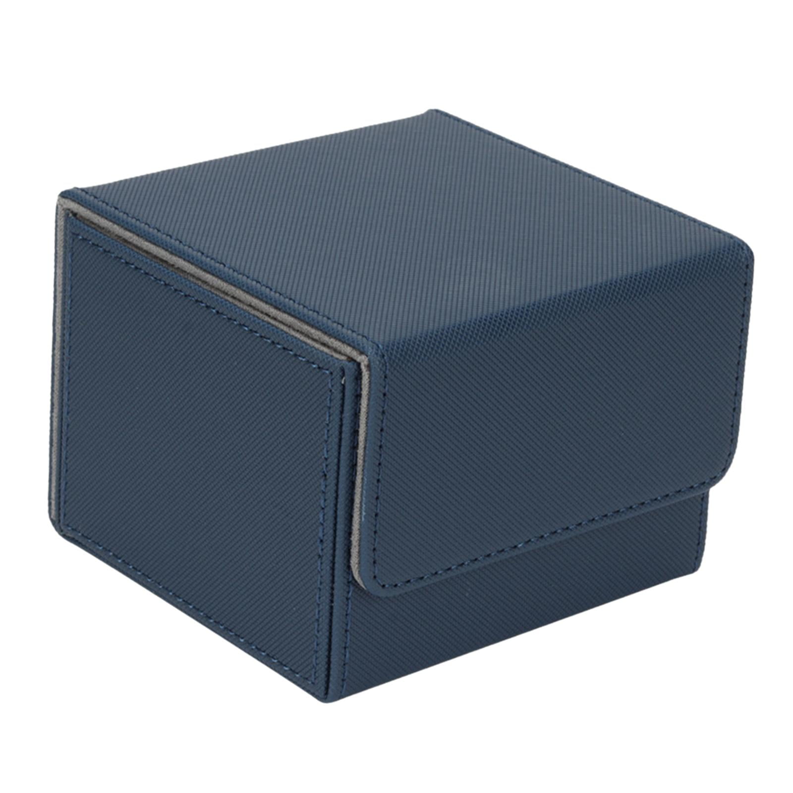 Trading Card Deck Case 140+ Sleeved Cards Container Card Holder Deck