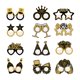 thumbnail image 2 of 12 Unidades de Gafas Innovadoras para Año Nuevo - Decoración Brillante para Festejar el Próximo Año, 2 of 9