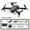 B, variant on B Foldable 4K Hd Fpv Drone, Rc Quadcopter, Altitude Hold, Speed Adjustment, Flip And Shake, For Photography And Remote Control Play, Plastic Material