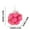 Hot Pink, variant on LIAMOBONDOPOLISE 2025 New Colorful Simulation Plastic Eggs DIY Painted Eggshells Children's Graffiti Eggs Easter Eggs Novel Easter Design