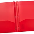 thumbnail image 5 of (2 pack) Pen+Gear 2 Pocket Poly Portfolio with Prongs, Multicolor, 10 Count, 5 of 6
