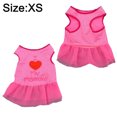thumbnail image 2 of Vestidos para perros, vestido de princesa de malla para cachorros, falda para perros de razas pequeñas, suministros de ropa para perros y gatos, 2 of 6