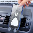 thumbnail image 3 of Fairnull Car Mobile Phone Bracket Cartoon Universal Gravity Car Air Outlet Navigation Fixed Support Stand for Smartphone, 3 of 8