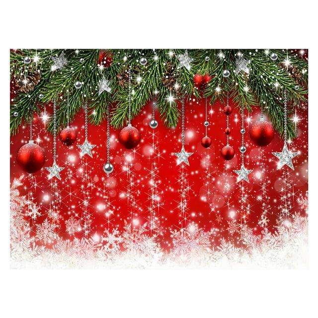 Christmas Tree Decorations Christmas Tapestry, Christmas Tree, Snow Scenery, Photo Background, Hanging Cloth, Christmas Event, Party Decoration, Background Wallpaper