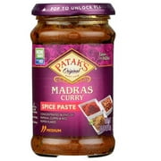 Patak's Original Concentrated Curry Paste Madras 10 oz Pack of 2