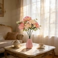 thumbnail image 4 of Assorted Artificial Floral Stem 11.81In Realistic Petal Texture Flexible Support Structure Multi Color Combination Ornament for Living Room Office Dining Room Spring Party Birthday Celebration Decor, 4 of 6