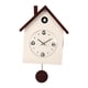 thumbnail image 3 of Reloj de cuco con péndulo, reloj de pared de madera estilo granja. Beige, 3 of 8
